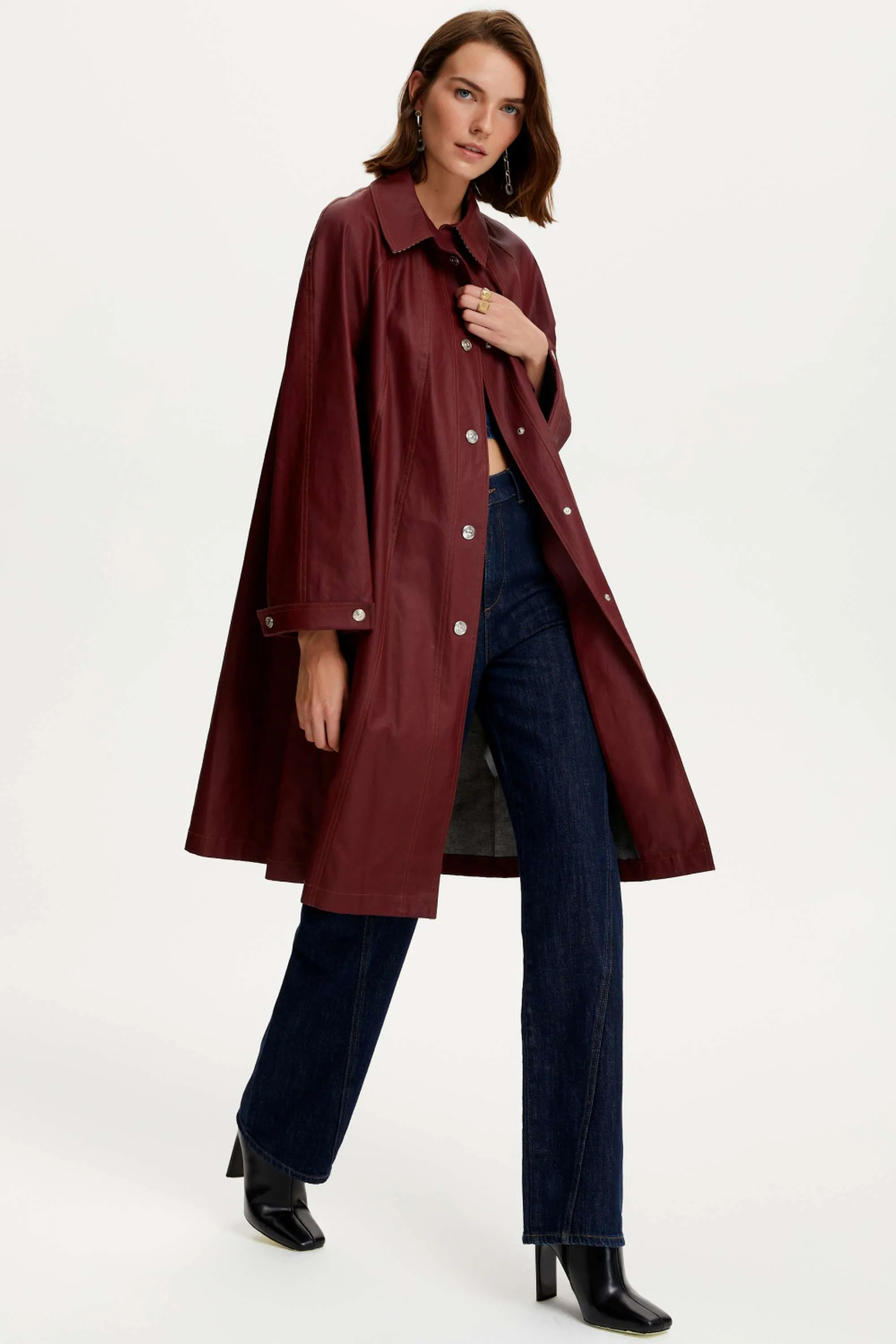 Trench en denim