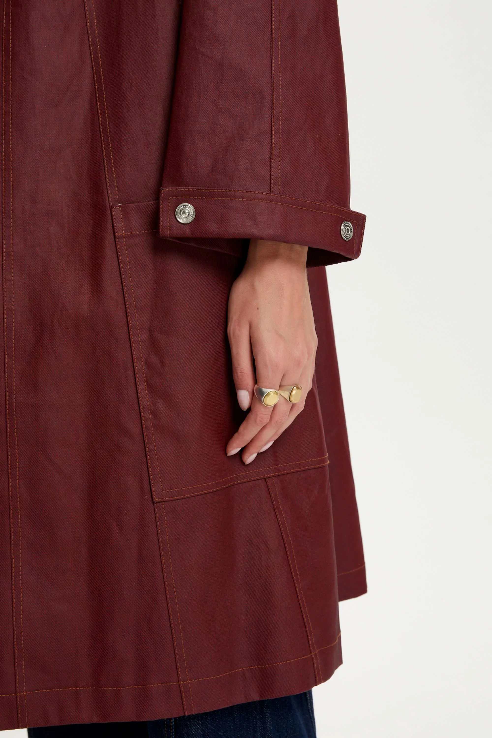 Trench en denim