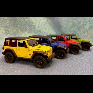 Jeep Wrangler Rubicon en Métal Coulé