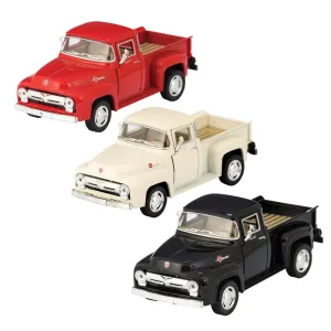 Camionnette Ford F100 de 1956 en Diecast (Unité) - Options de couleurs variées