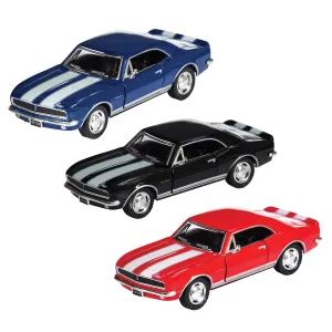 Chevrolet Camaro de 1967 en métal die-cast - Couleurs assorties