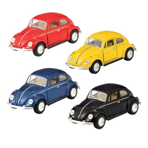 Coccinelle VW Diecast Classique - Couleurs Assorties