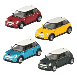 Mini Cooper en métal - Couleurs assorties