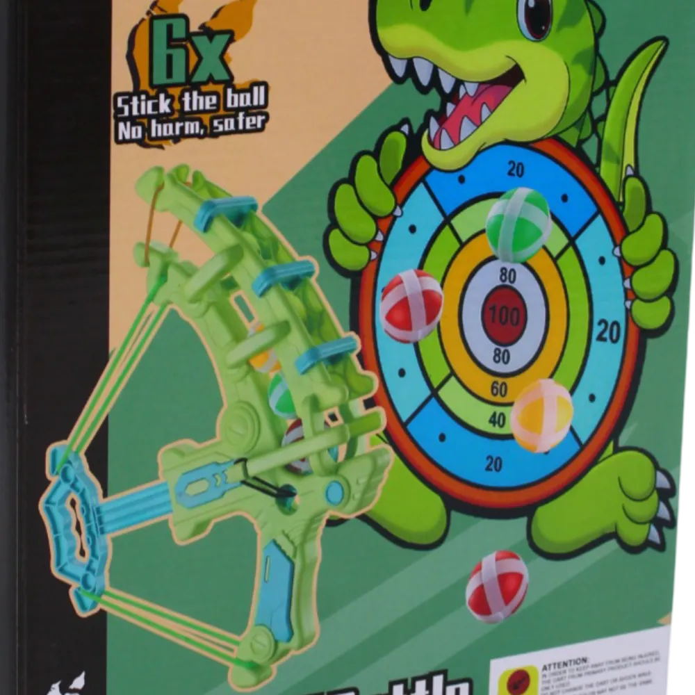 Jeu de Tir à l'Arc Dinosaure – Amusement & Sécurité Garantis