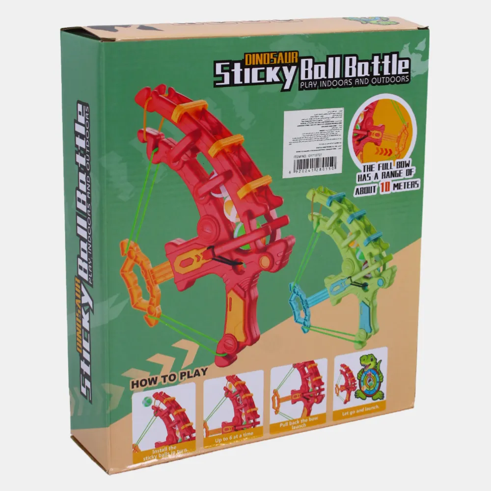 Jeu de Tir à l'Arc Dinosaure – Amusement & Sécurité Garantis