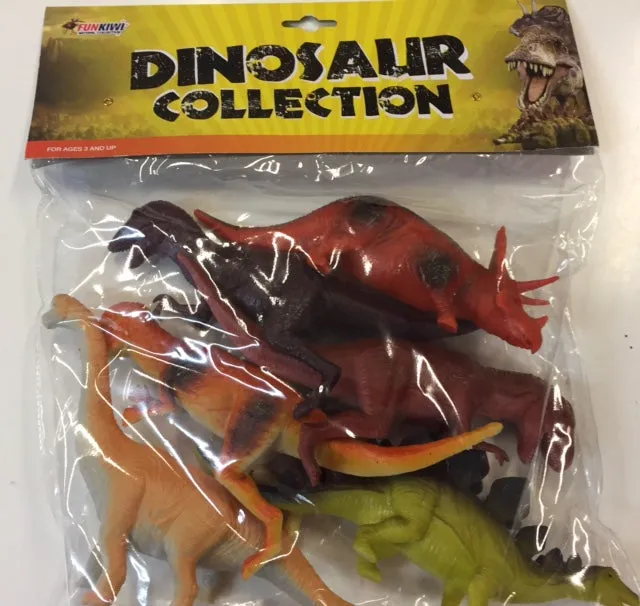 Dinosaures en sachet plastique