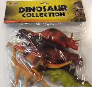 Dinosaures en sachet plastique