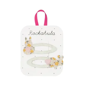 Barrettes Ditsy Hoppy Bunny par Rockahula Kids