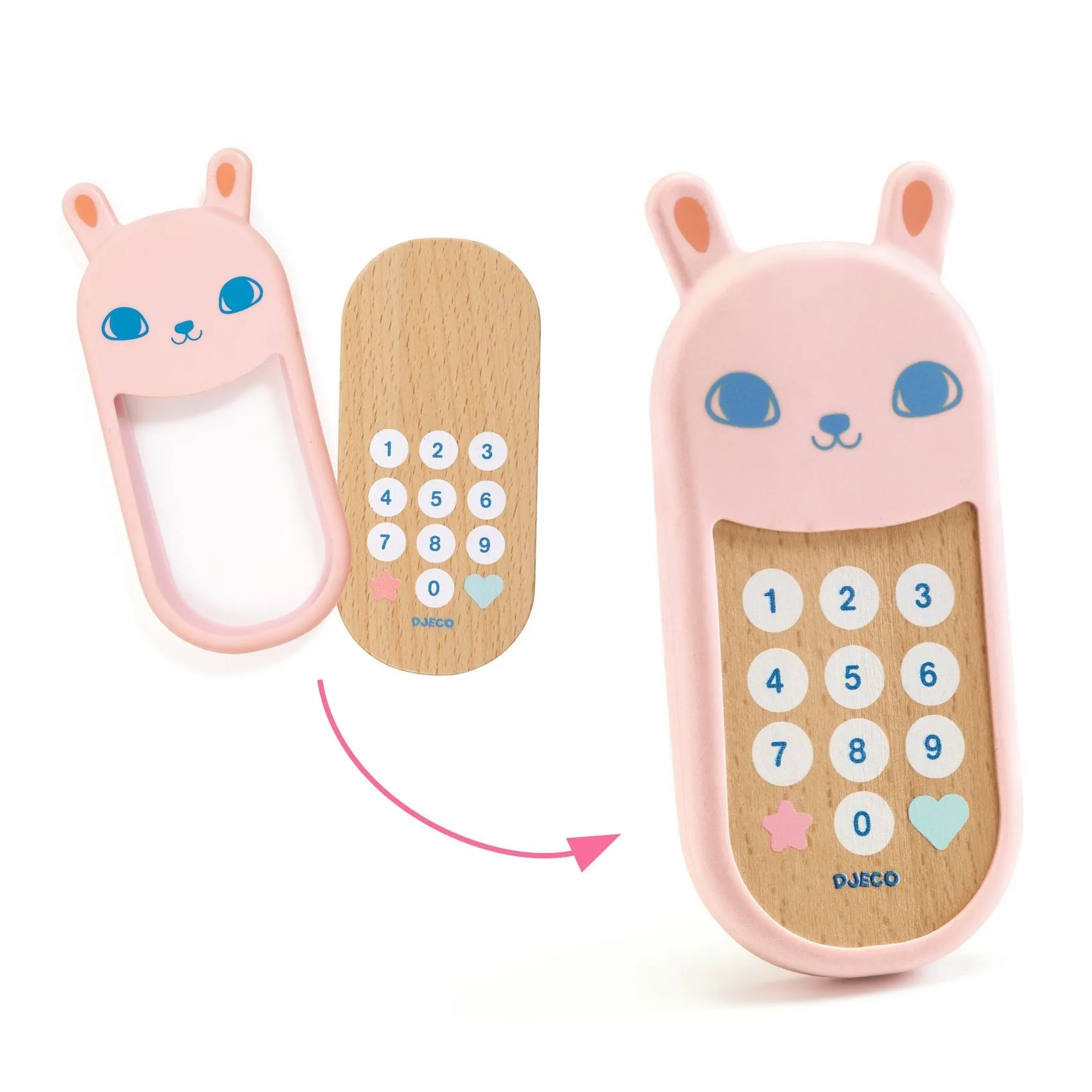 Djeco : Sac bébé chat d'imitation
