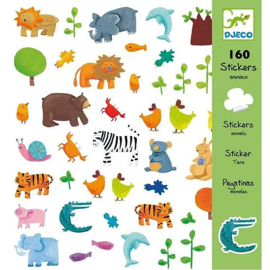 Autocollants Djeco Animaux