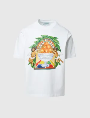 T-SHIRT IMPRIMÉ D'ORG