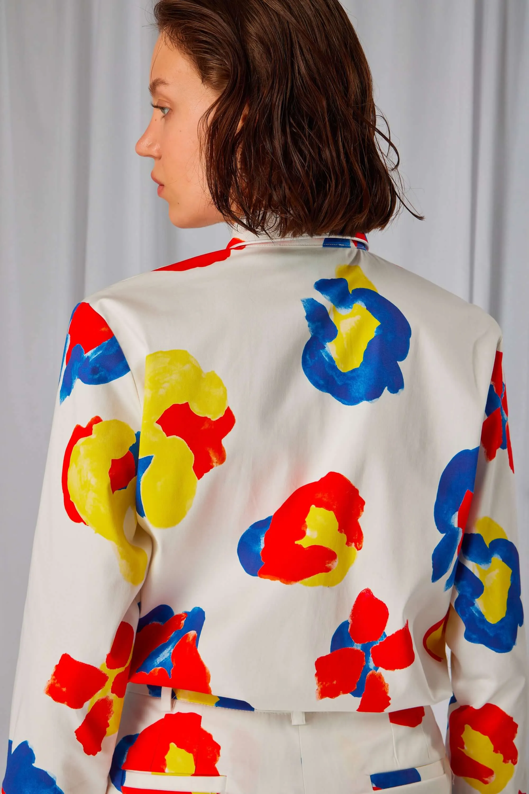 Chemise Dori en imprimé Primary