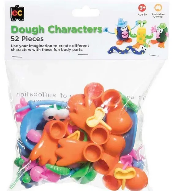 Personnages en Pâte à Modeler 52 Pièces