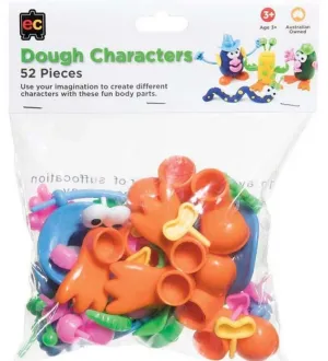 Personnages en Pâte à Modeler 52 Pièces