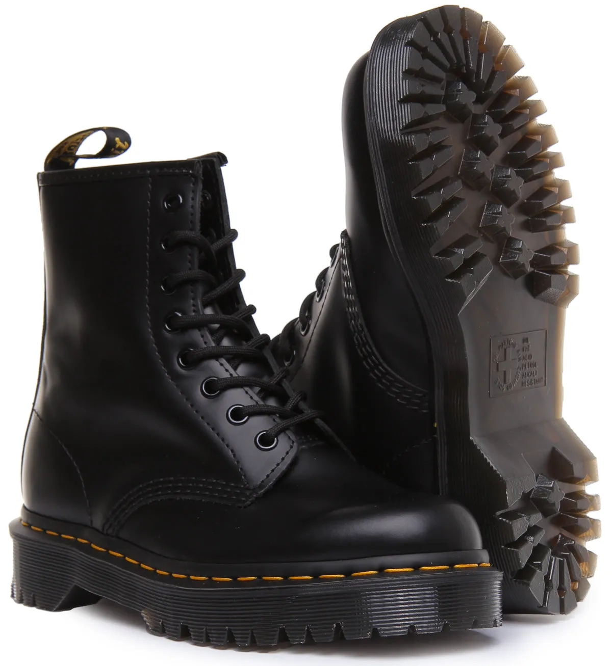 Dr Martens 1460 Bex en noir pour femmes Chaussures Dr Martens