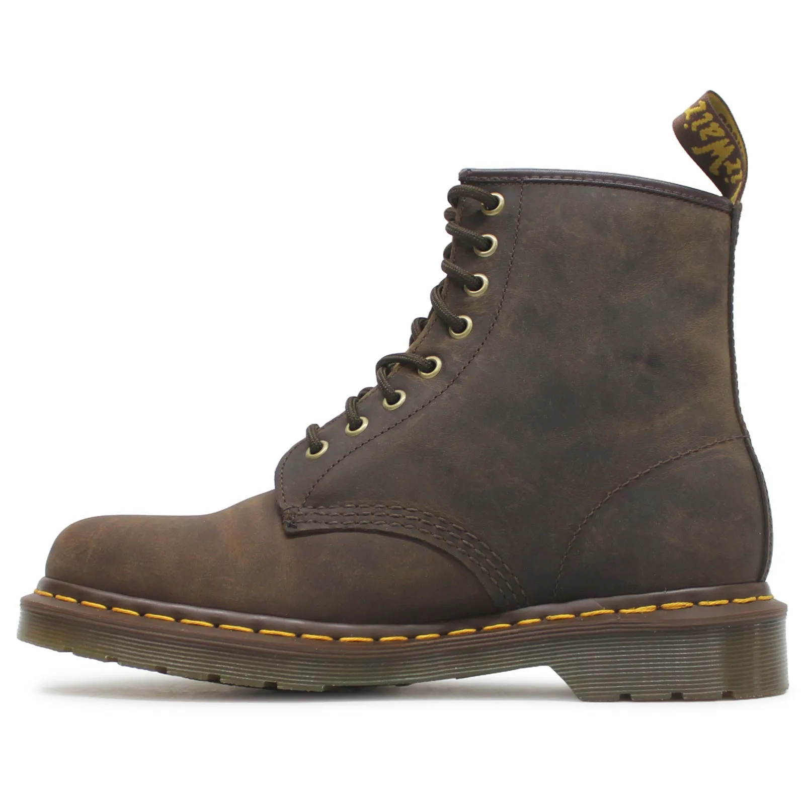 Bottes chevilles unisex Dr. Martens 1460 en cuir Crazy Horse