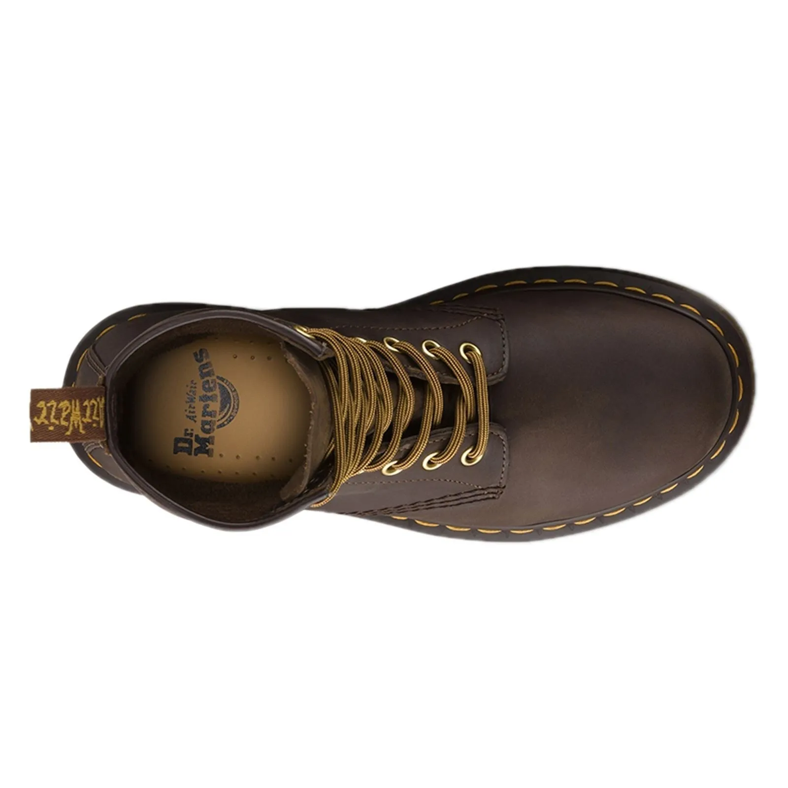 Bottes chevilles unisex Dr. Martens 1460 en cuir Crazy Horse