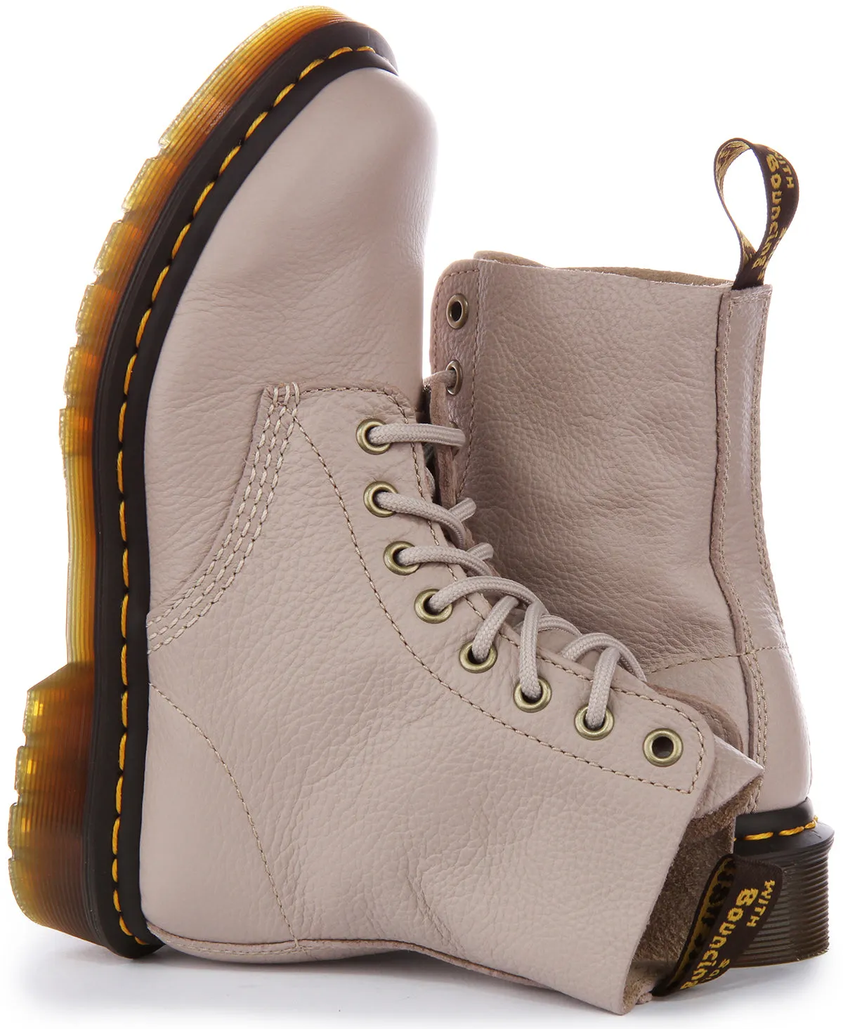 Dr Martens 1460 Pascal en taupe pour femmes Chaussures Dr Martens