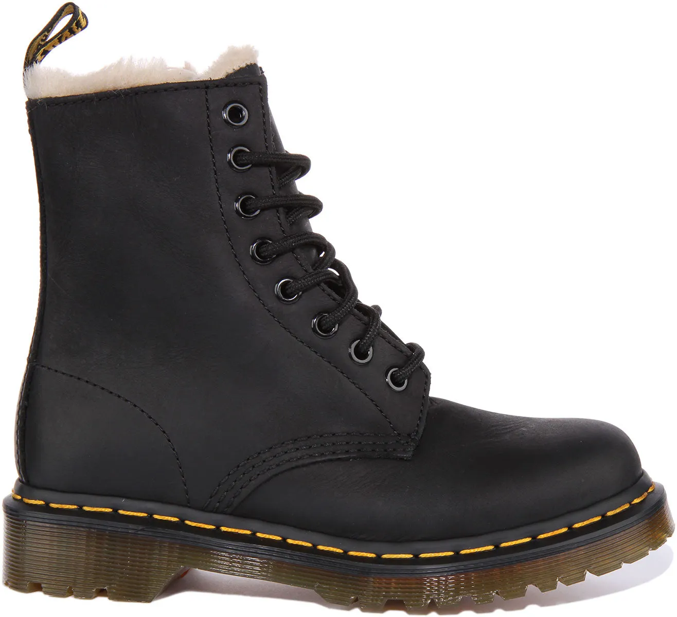 Dr Martens 1460 Serena en noir pour femmes Chaussures Dr Martens