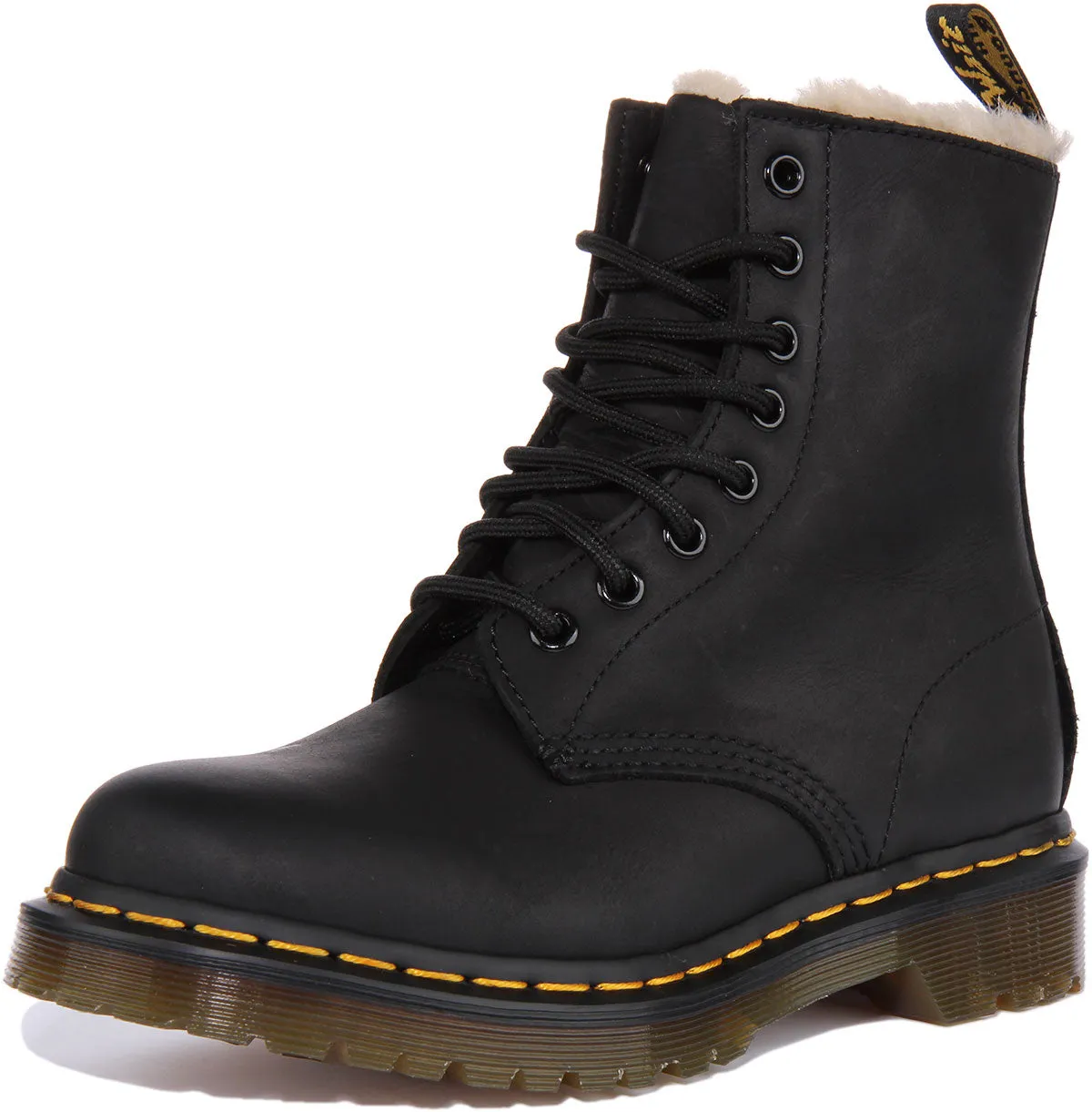 Dr Martens 1460 Serena en noir pour femmes Chaussures Dr Martens