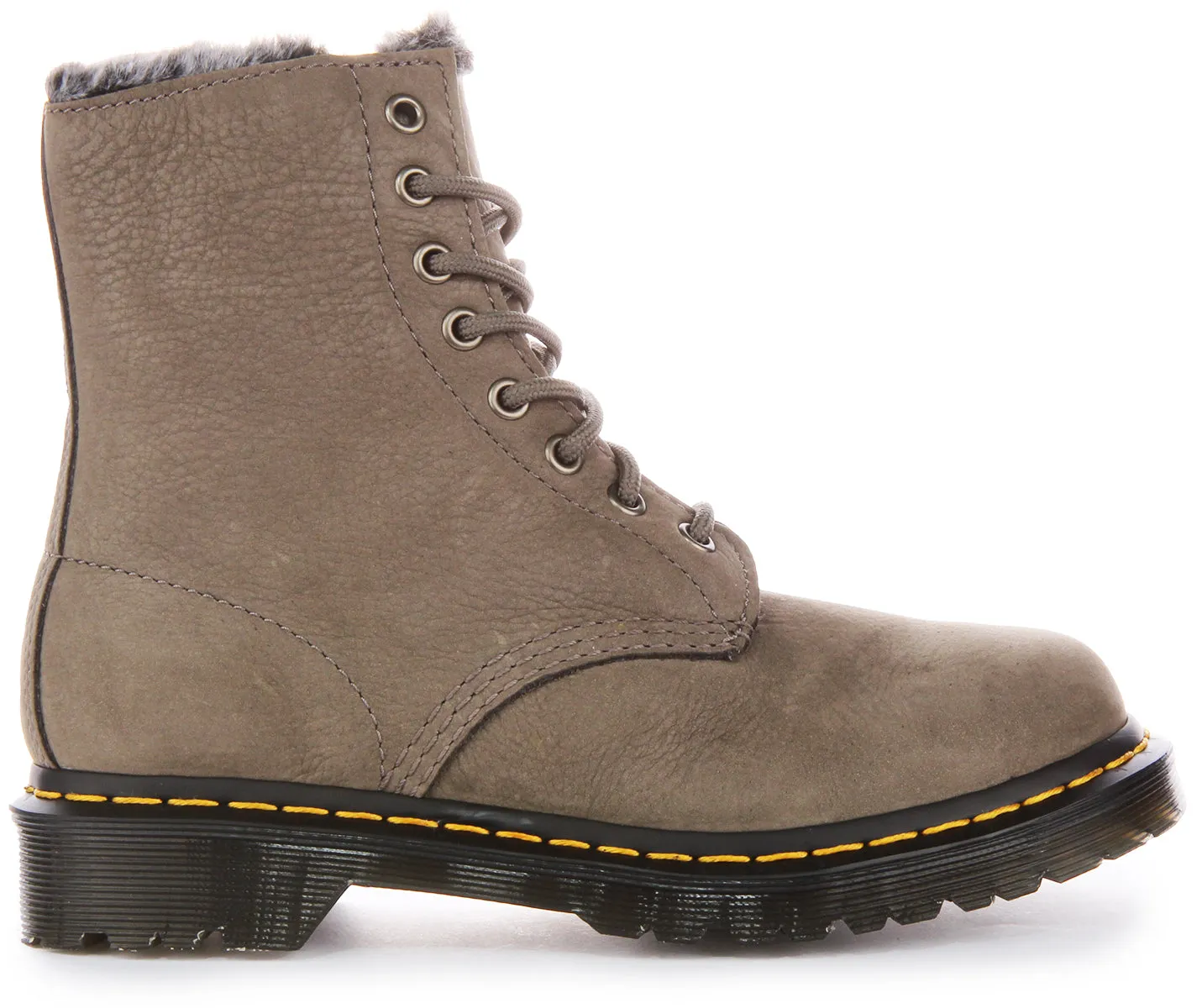 Dr Martens 1460 Serena en gris pour femmes Chaussures Dr Martens