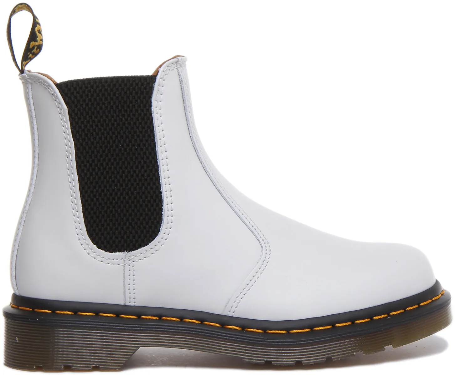 Dr Martens 2976 Ys En Blanc Pour Femme Chaussures Dr Martens