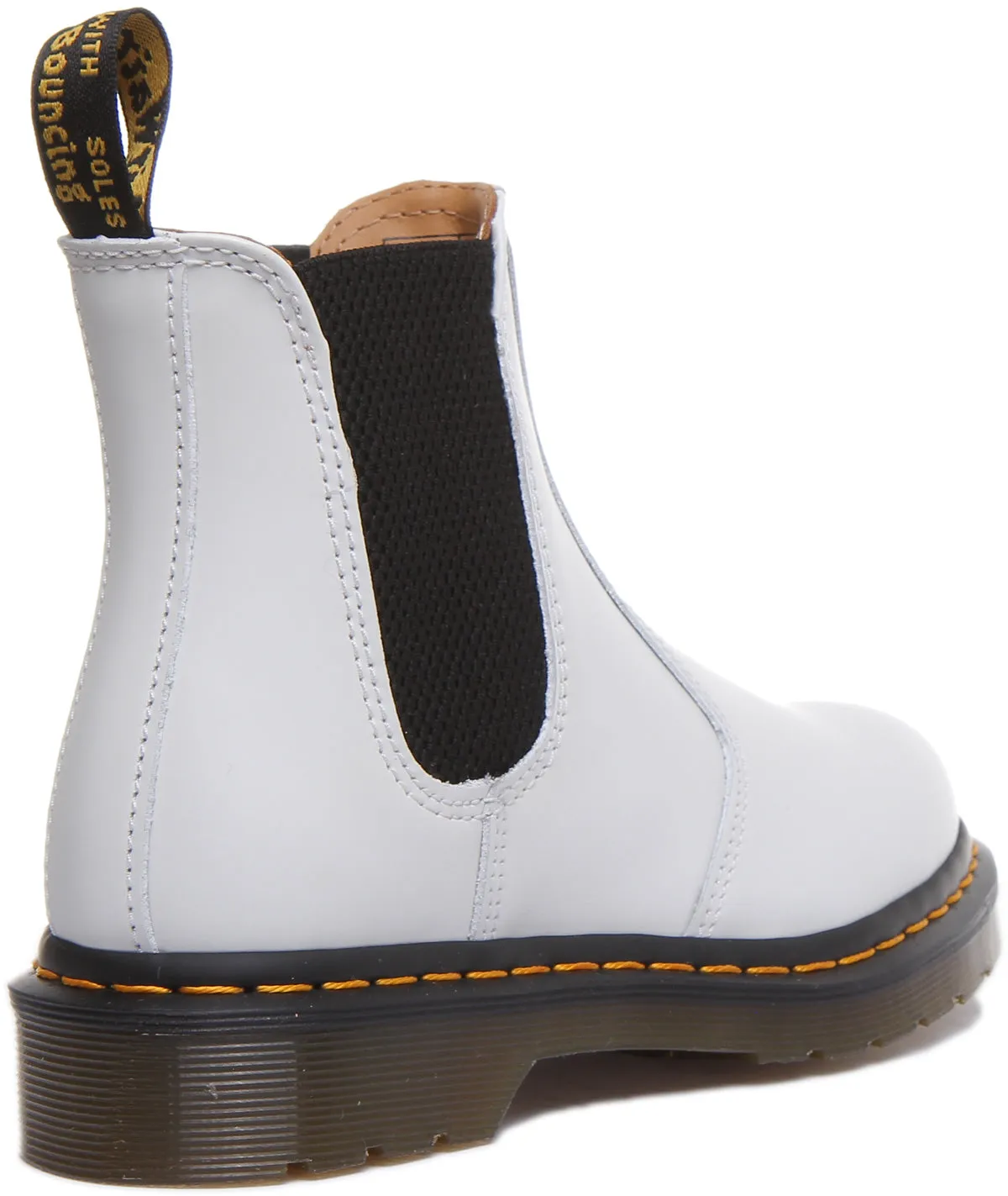 Dr Martens 2976 Ys En Blanc Pour Femme Chaussures Dr Martens