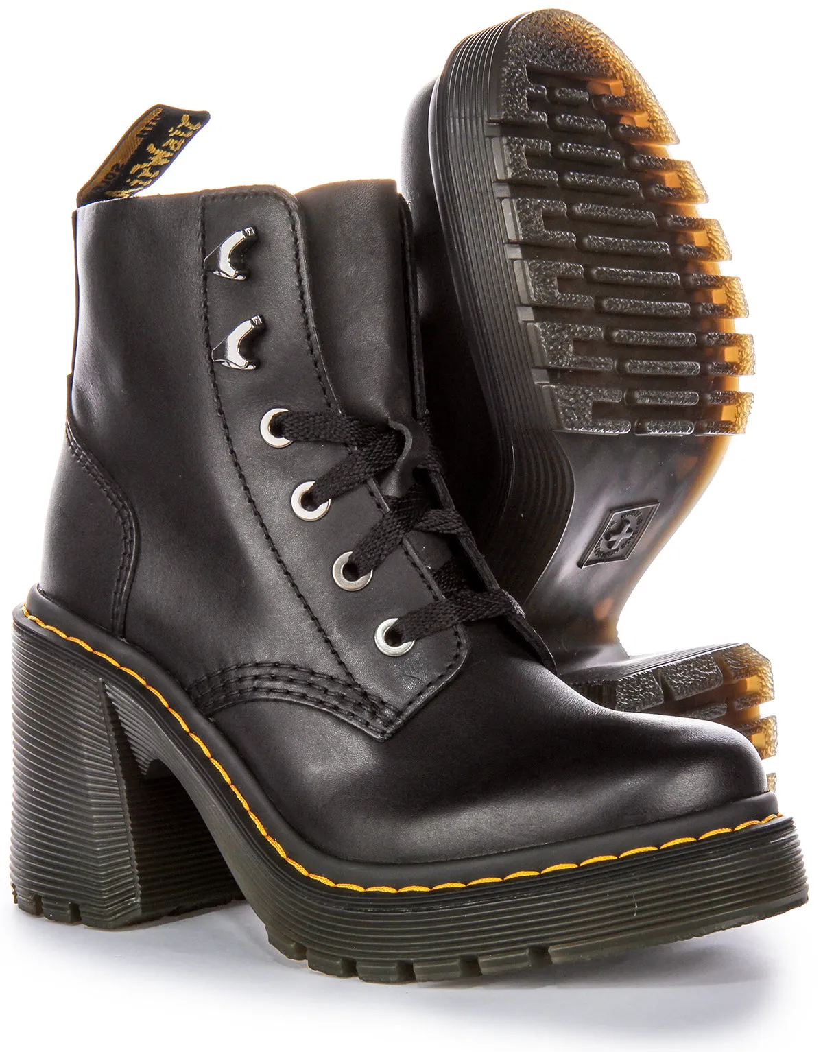 Dr Martens Jesy Sandales Noires Bottes Pour Femme Chaussures Dr Martens