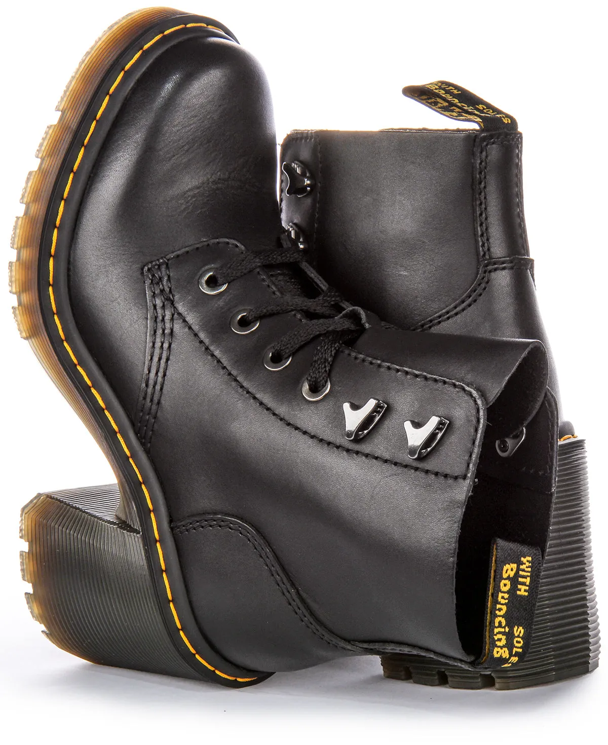 Dr Martens Jesy Sandales Noires Bottes Pour Femme Chaussures Dr Martens