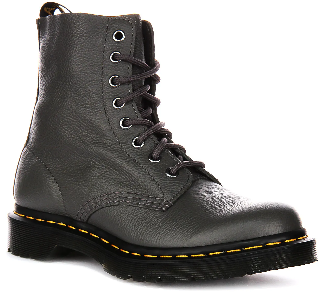 Dr Martens Pascal en gris foncé pour femmes - Chaussures Dr Martens