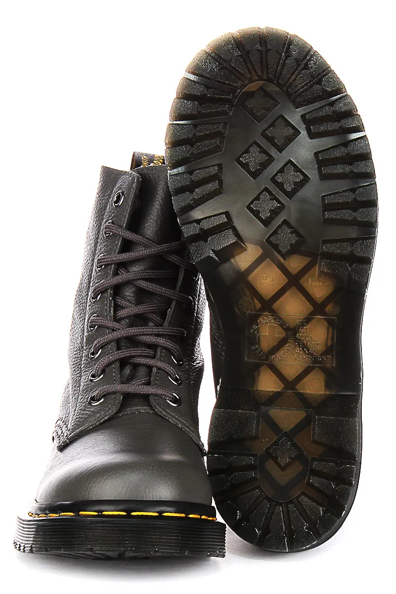 Dr Martens Pascal en gris foncé pour femmes - Chaussures Dr Martens