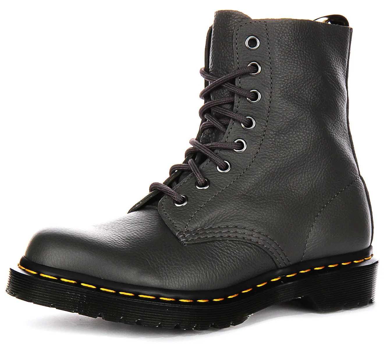 Dr Martens Pascal en gris foncé pour femmes - Chaussures Dr Martens