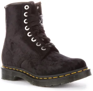 Dr Martens Vegan 1460 En Noir Pour Femme Chaussures Dr Martens