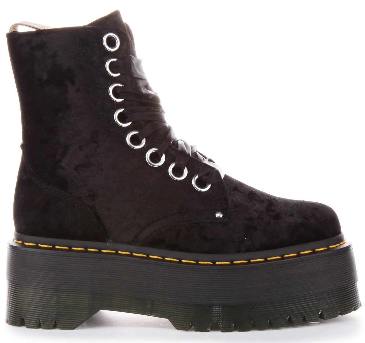 Dr Martens Vegan Jadon Max Noir Pour Femme Chaussures Dr Martens
