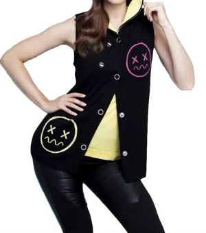 Veste à capuche Emoji en noir multicolore