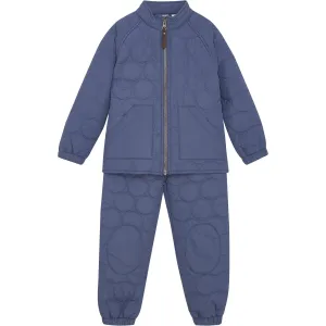 Ensemble Thermal Vintage Indigo Doux, Uni En Fant