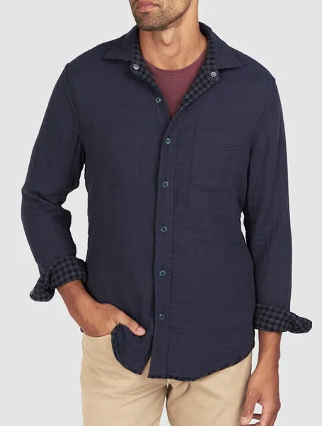 Faherty | Chemise Belmar réversible