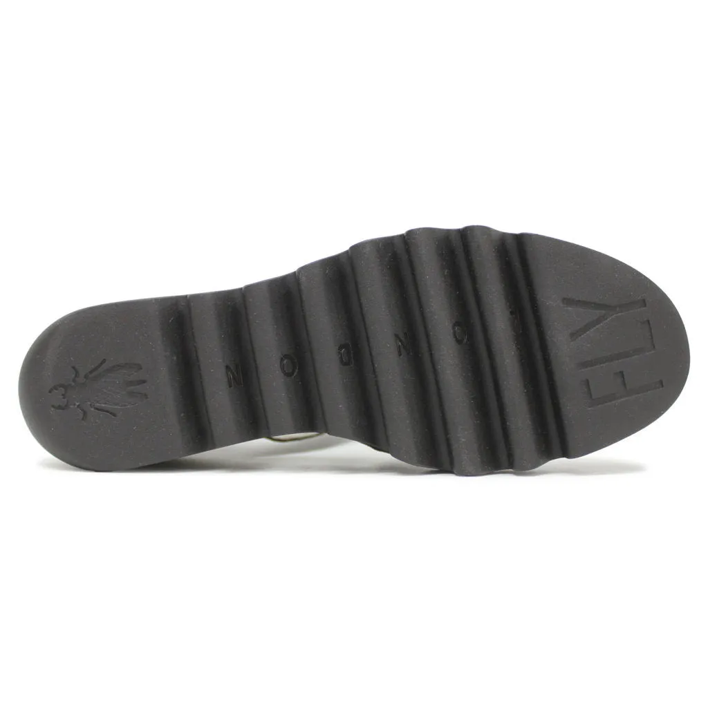Fly London BURI481FLY Escarpins à Talon Compensé en Simili Cuir pour Femme
