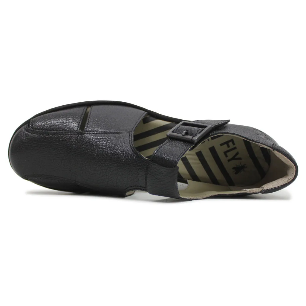 Fly London BURI481FLY Escarpins à Talon Compensé en Simili Cuir pour Femme