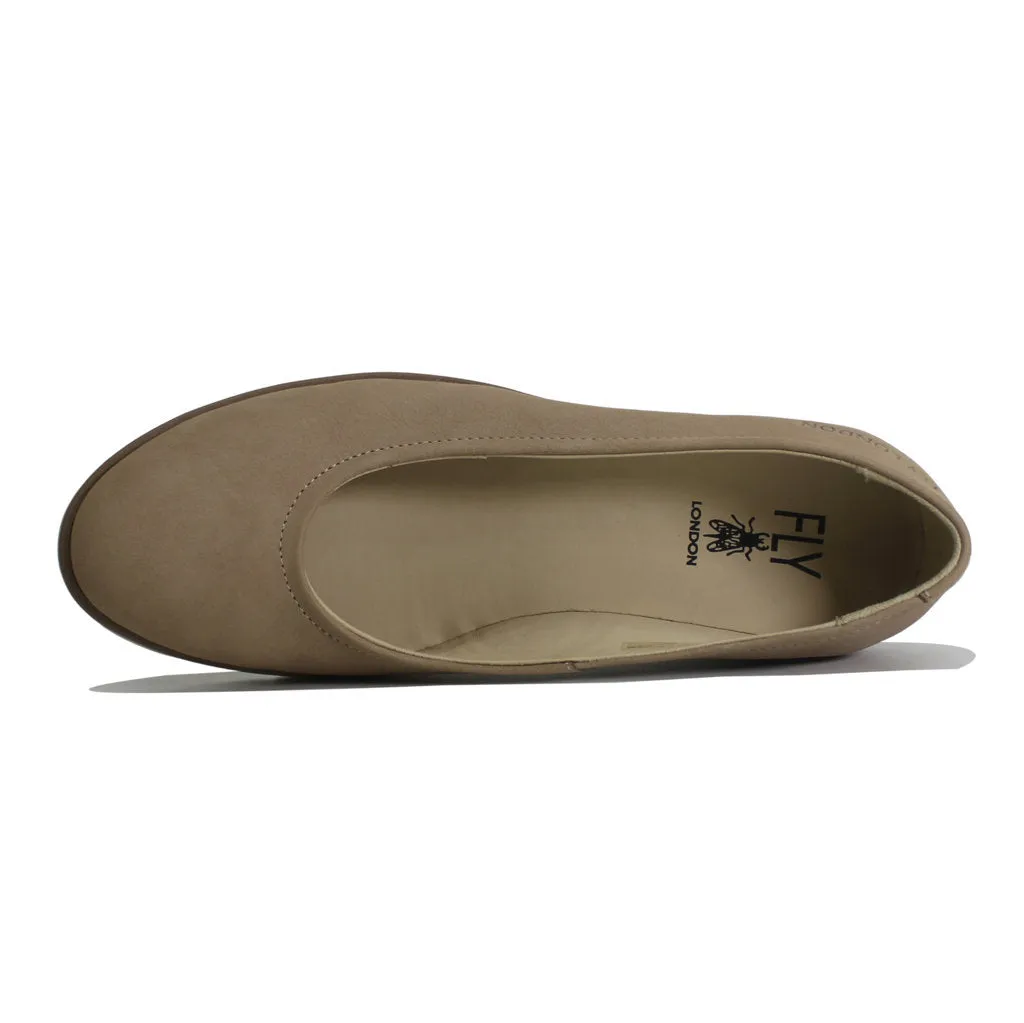 Fly London Numa570Fly Chaussures Femme à Semelle Compensée en Cuir
