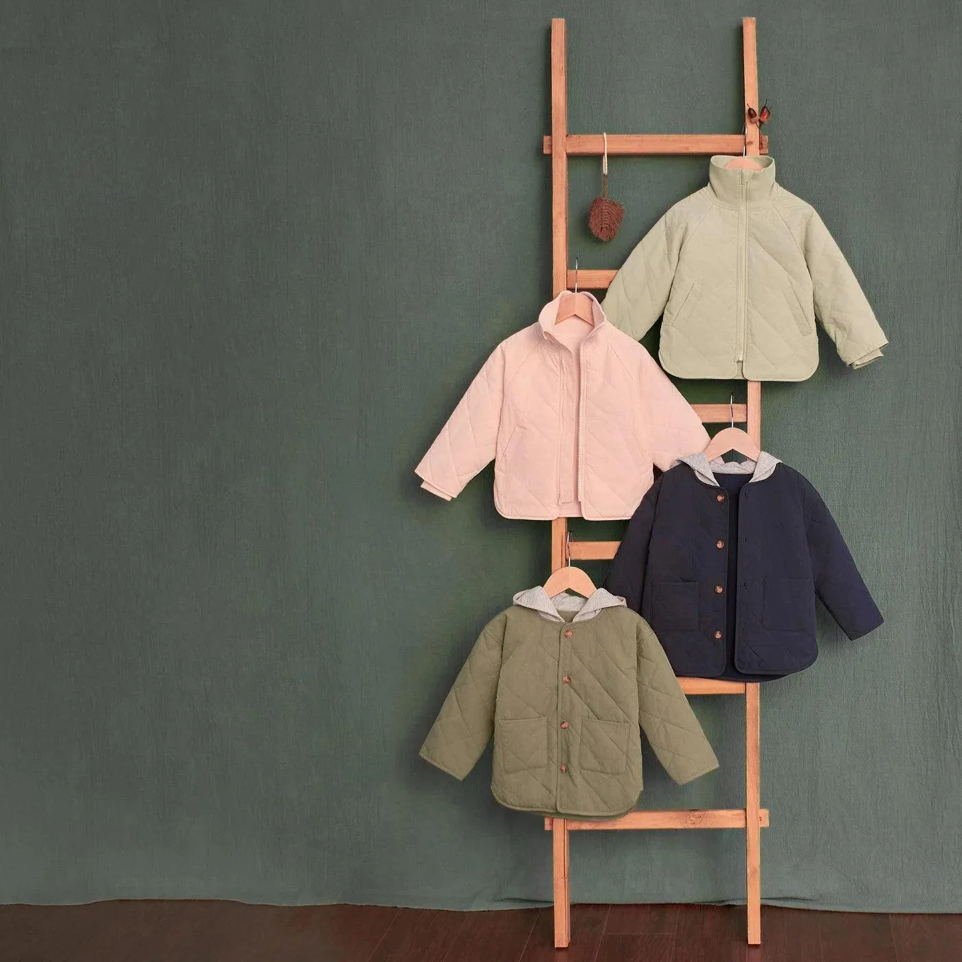 Veste matelassée à capuche verte pour bébé garçon Gerber (12-24 mois) Babykids Gerber