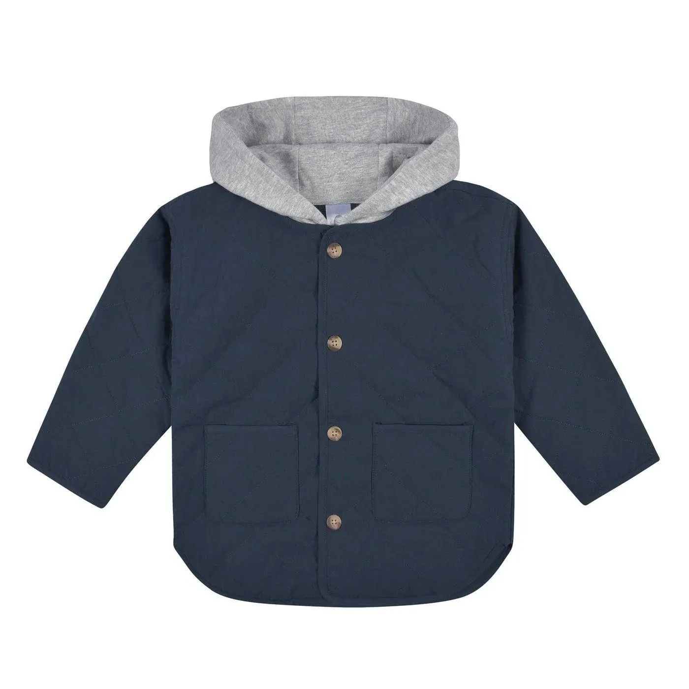 Veste matelassée à capuche Gerber Baby Boys en bleu marine (12-24 mois) Babykids Gerber