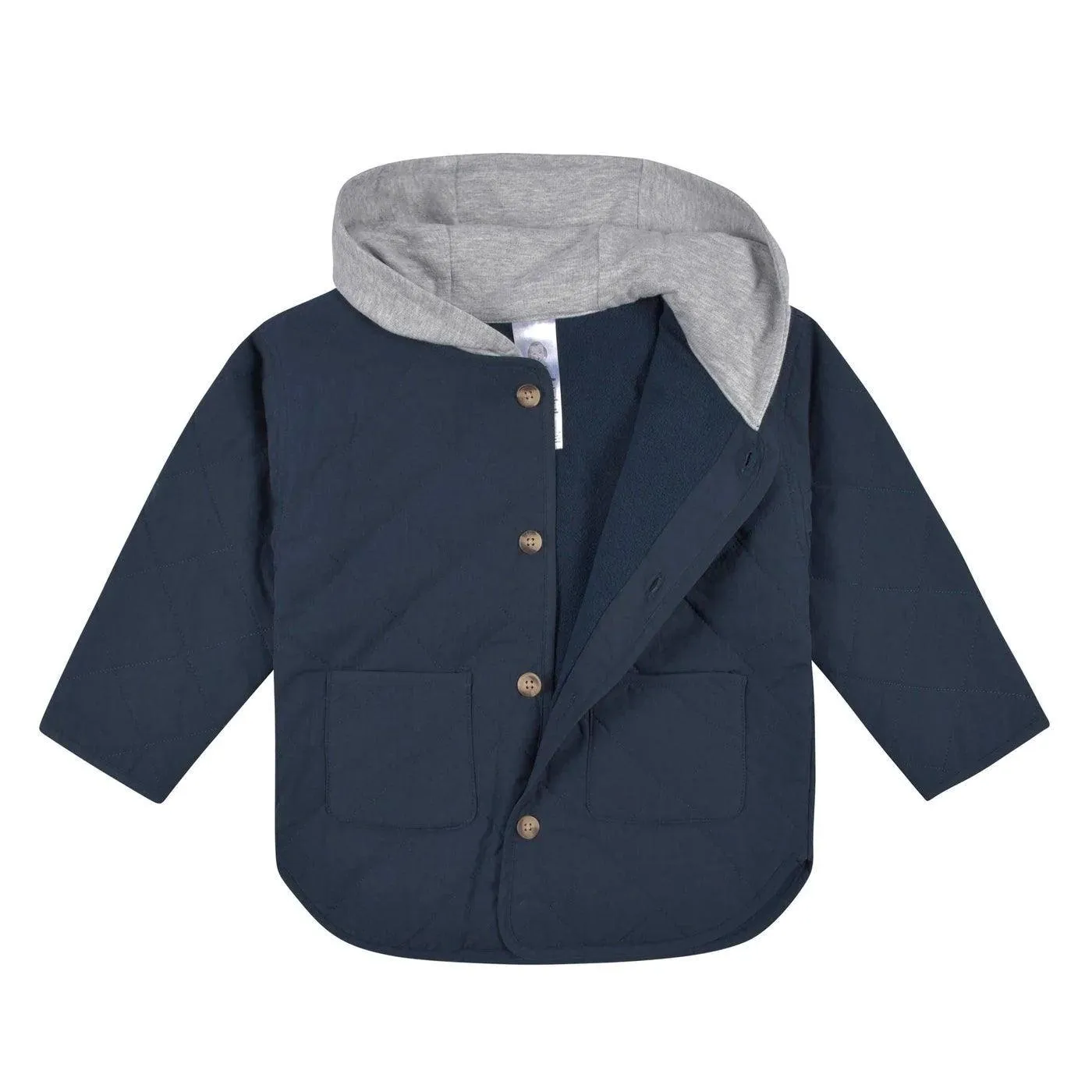 Veste matelassée à capuche Gerber Baby Boys en bleu marine (12-24 mois) Babykids Gerber