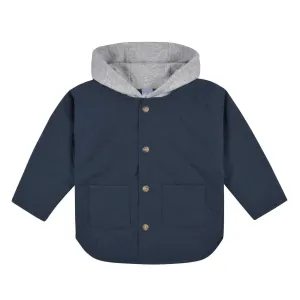 Veste matelassée à capuche Gerber Baby Boys en bleu marine (12-24 mois) Babykids Gerber