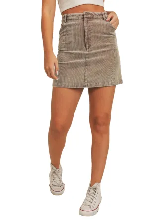 Obtenez cette mini-jupe en marron