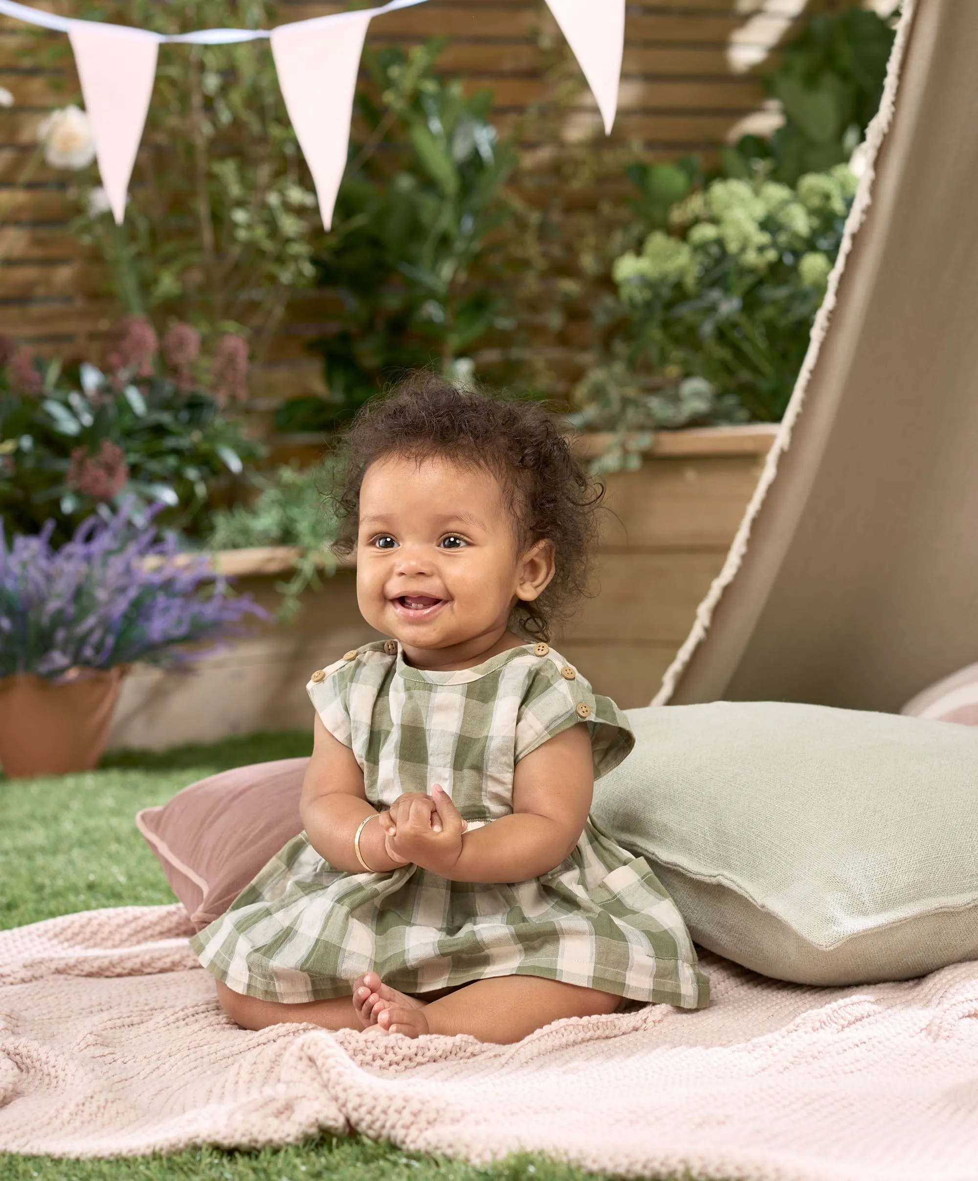 Ensemble en Vichy (2 pièces) Bébé Enfant Mamas & Papas