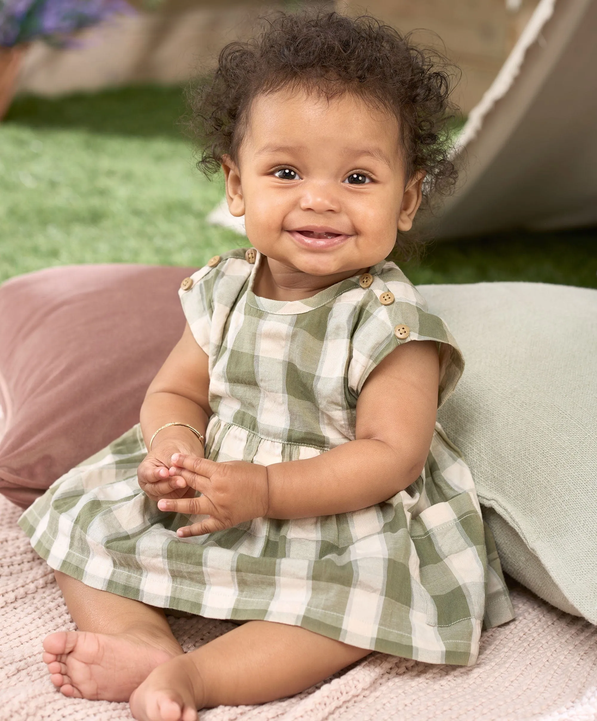 Ensemble en Vichy (2 pièces) Bébé Enfant Mamas & Papas