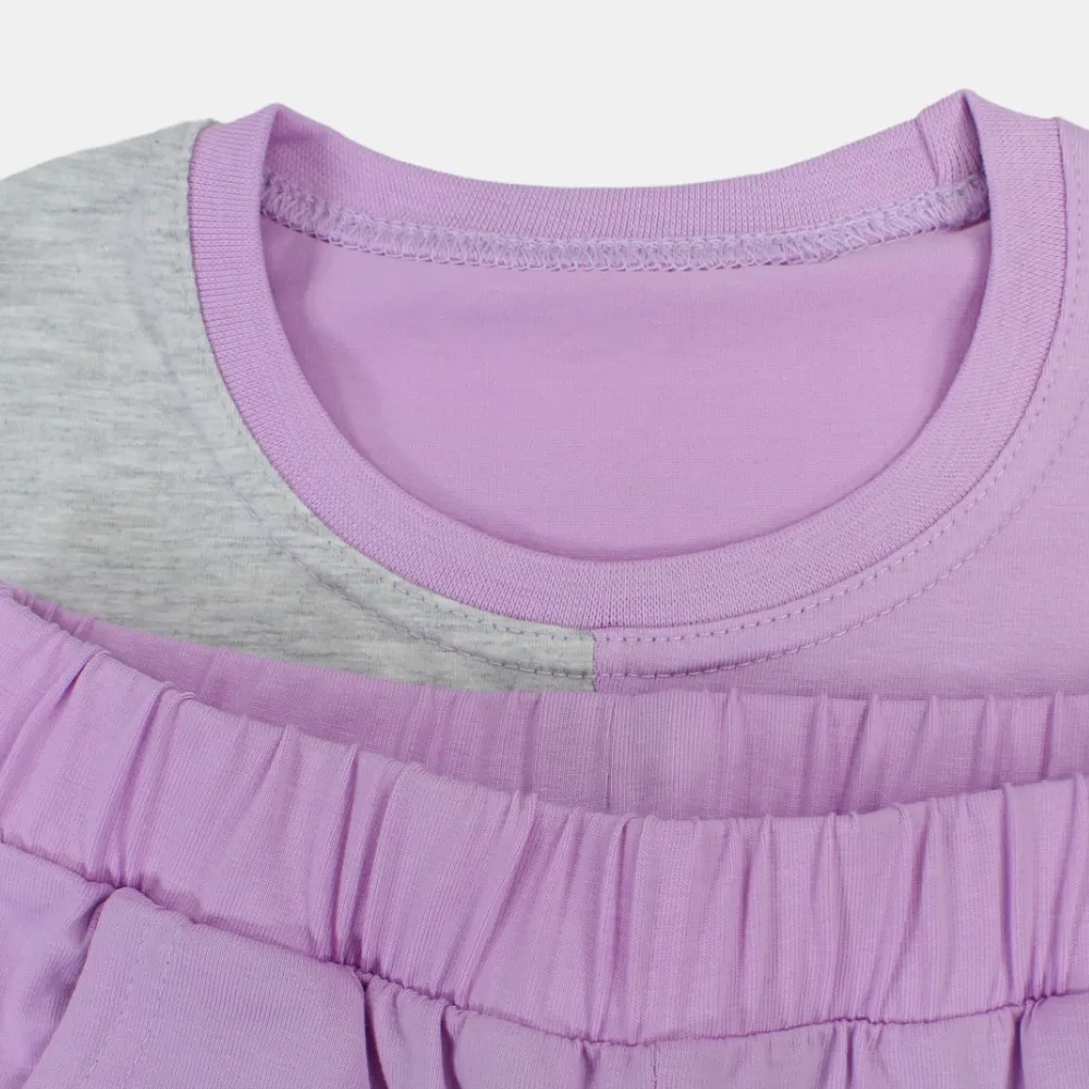Pyjama court manches Barbie pour filles – Coton