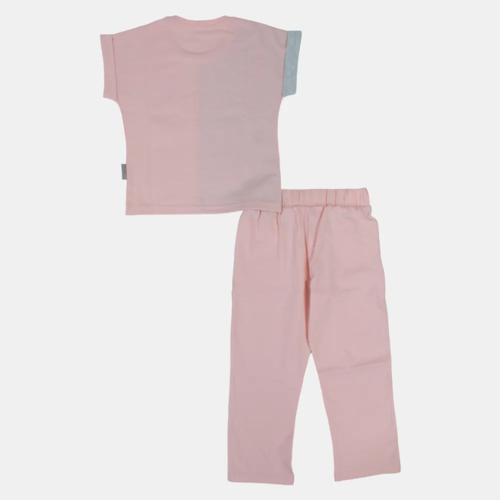 Pyjama court manches Barbie pour filles – Coton