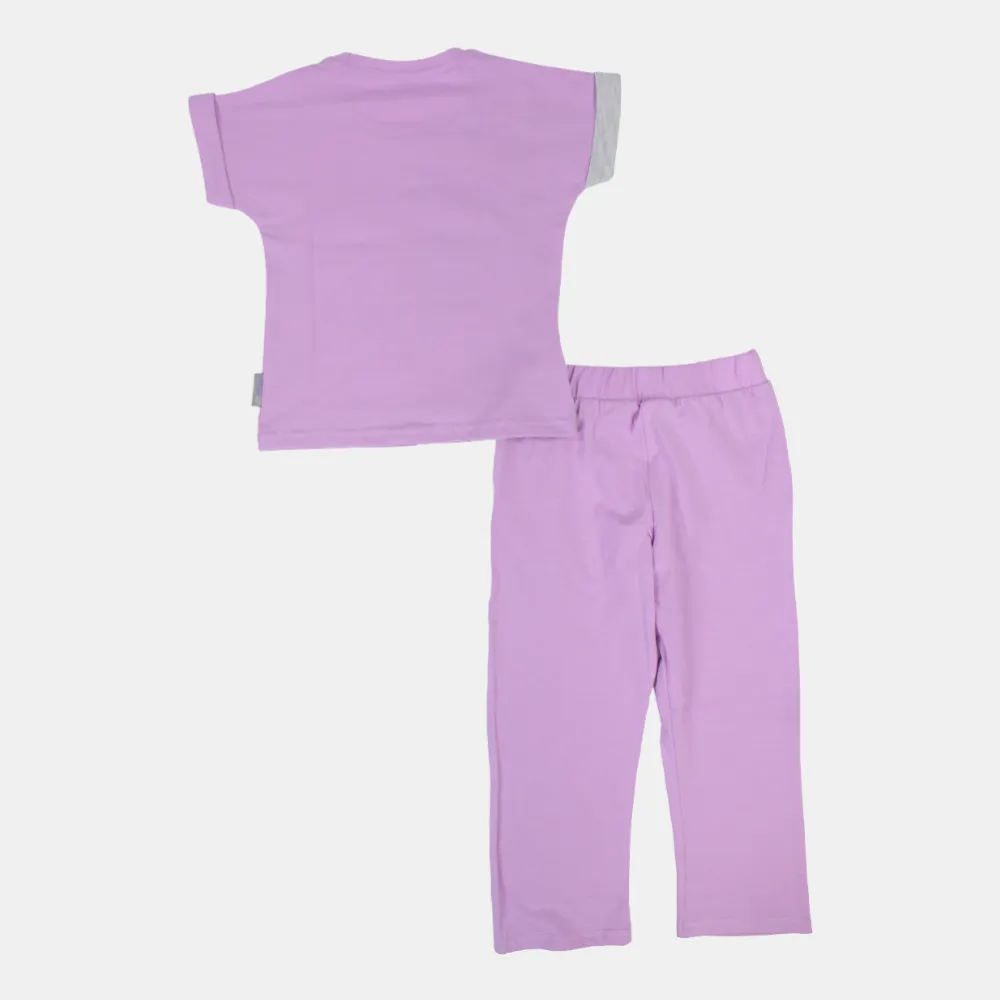 Pyjama court manches Barbie pour filles – Coton